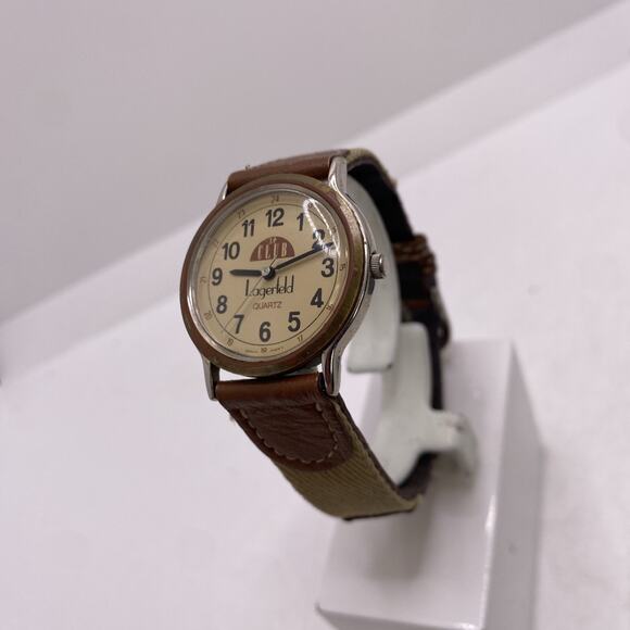 Rare Karl Lagerfeld Le Club Watch Works New Battery main image 6